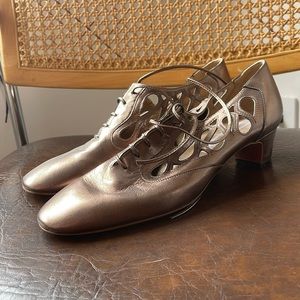 Vintage Metallic shoes